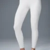High-Waist Airbrush Airbrush Legging 7/8 - Blanc