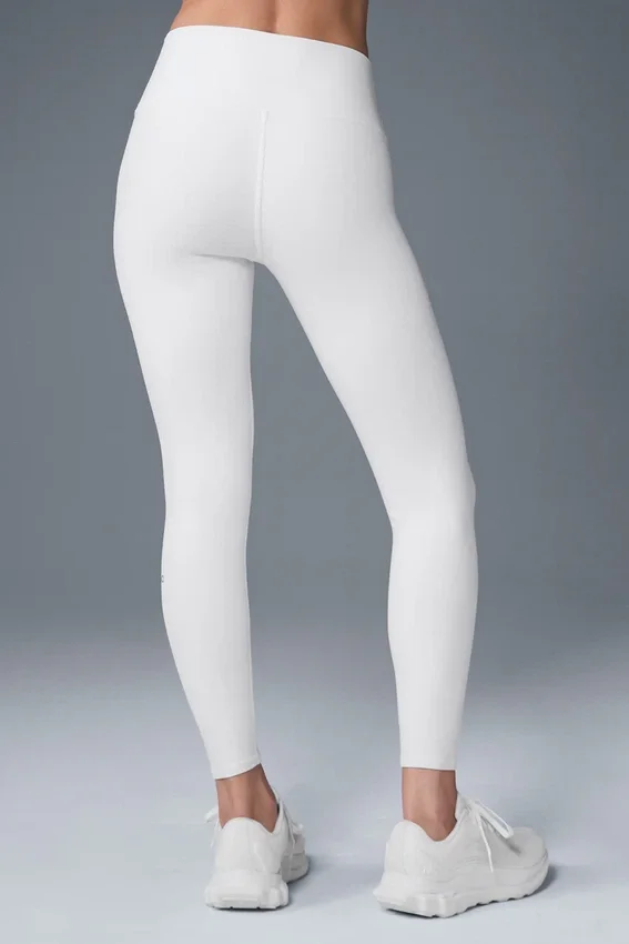 High-Waist Airbrush Airbrush Legging 7/8 - Blanc