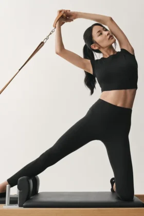 High-Waist Airbrush Airbrush Legging 7/8 - Noir