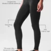 High-Waist Airbrush Airbrush Legging 7/8 - Noir
