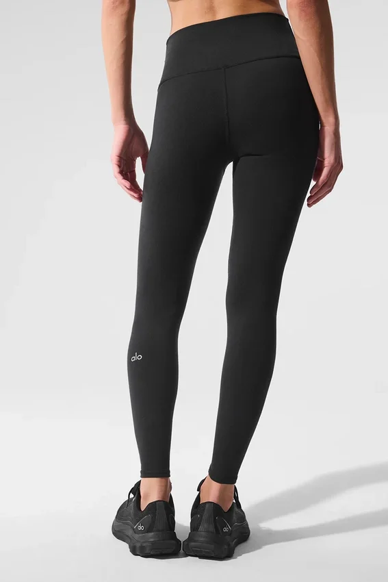 High-Waist Airbrush Airbrush Legging 7/8 - Noir