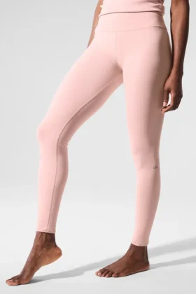High-Waist Airbrush Airbrush Legging 7/8 - Quartz rose