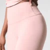 High-Waist Airbrush Airbrush Legging 7/8 - Quartz rose