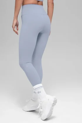 High-Waist Airbrush Airbrush Legging – Givre d’hiver