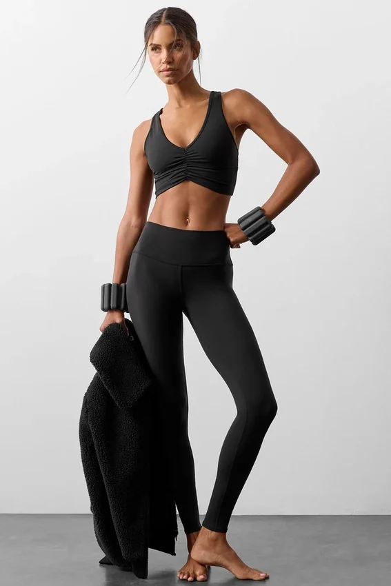 High-Waist Airbrush Airbrush Legging - Noir