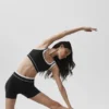 High-Waist Airbrush « Better Together » - Noir/Blanc