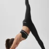 High-Waist Airbrush Fast Track Legging - Noir/Blanc