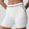 High-Waist Airbrush « Heart Throb » 4" - Blanc/Noir