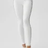 High-Waist Airbrush Heart Throb Legging - Blanc/Noir