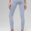 High-Waist Airbrush 7/8 Heart Throb Legging - Winter Frost/Blanc