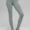 High-Waist Airbrush Legging - Gris lunaire