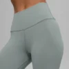 High-Waist Airbrush Legging - Gris lunaire