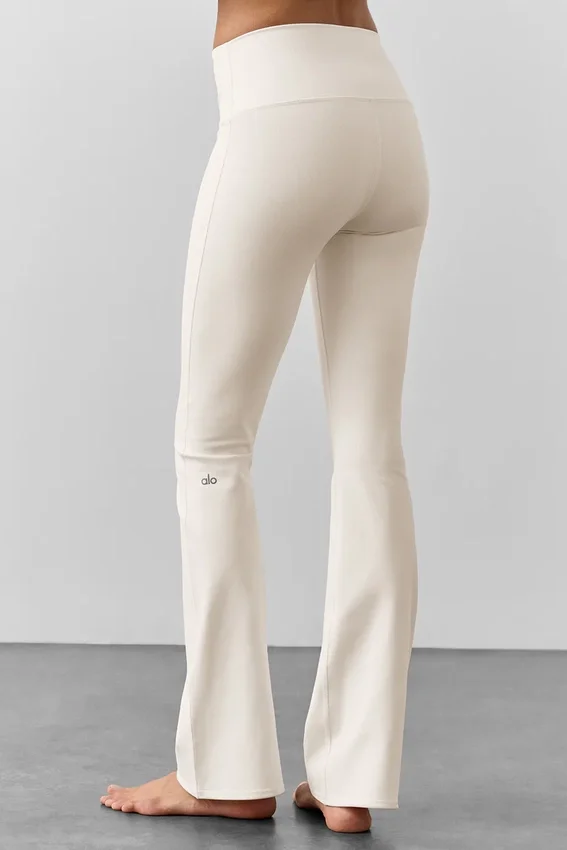 High-Waist Airbrush Legging - Ivoire