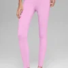 High-Waist Airbrush Legging - Rose bonbon