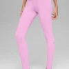 High-Waist Airbrush Legging - Rose bonbon