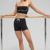 High-Waist Airbrush Race Pace 4" - Noir/Blanc