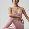 High-Waist Airlift 7/8 Fine Line Legging – Rose vintage