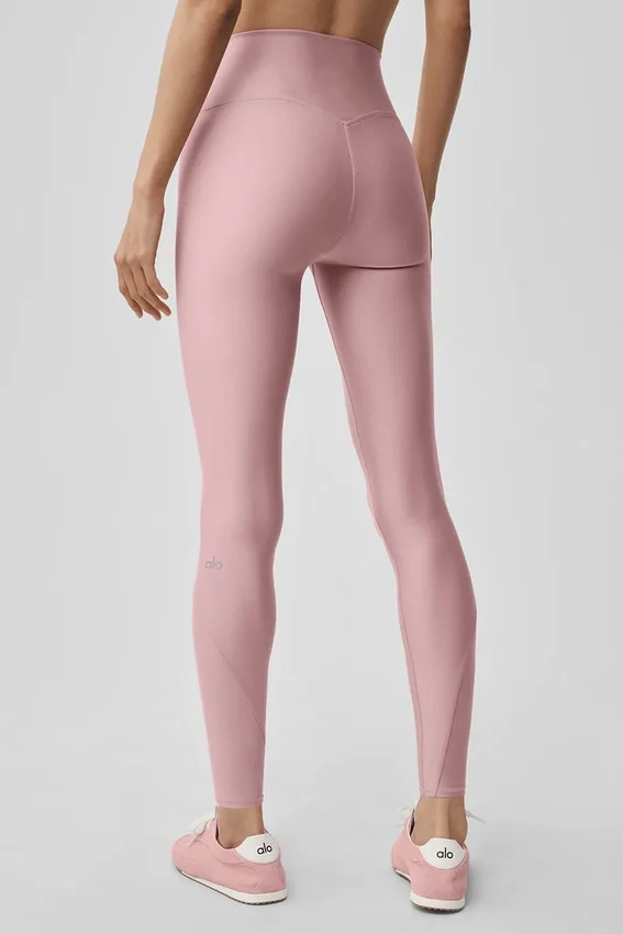 High-Waist Airlift 7/8 Fine Line Legging – Rose vintage