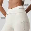 High-Waist Airlift 7/8 Horizon Legging - Ivoire