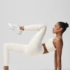High-Waist Airlift 7/8 Horizon Legging - Ivoire