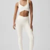 High-Waist Airlift 7/8 Horizon Legging - Ivoire