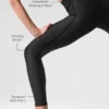 High-Waist Airlift 7/8 Legging - Noir