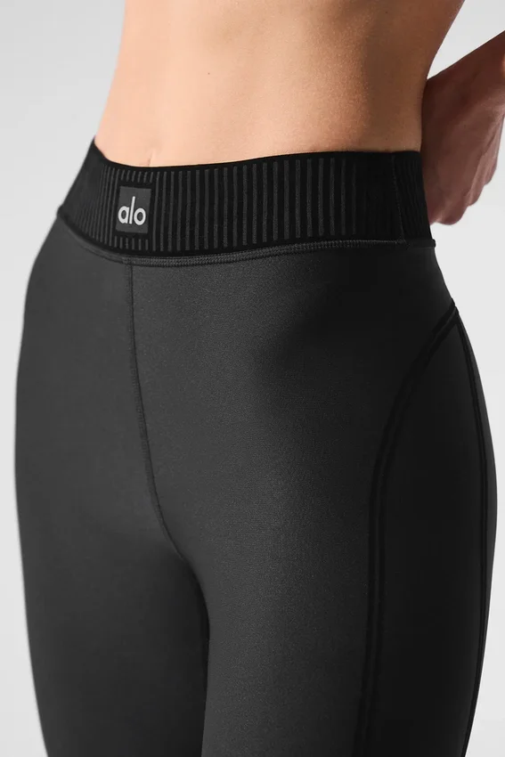 High-Waist Airlift 7/8 Legging - Noir