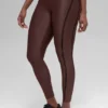 High-Waist Airlift 7/8 Line Up Legging – Brownstone