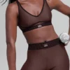High-Waist Airlift 7/8 Line Up Legging – Brownstone