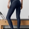High-Waist Airlift 7/8 Speedwork Legging - Bleu marine