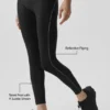 High-Waist Airlift 7/8 Speedwork Legging - Noir