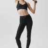 High-Waist Airlift 7/8 Speedwork Legging - Noir