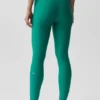 High-Waist Airlift Airlift Legging 7/8 - Emerald Isle