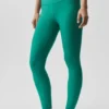 High-Waist Airlift Airlift Legging 7/8 - Emerald Isle