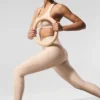 High-Waist Airlift Airlift Legging 7/8 - Macadamia