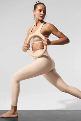 High-Waist Airlift Airlift Legging 7/8 – Macadamia