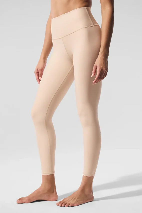 High-Waist Airlift Airlift Legging 7/8 - Macadamia