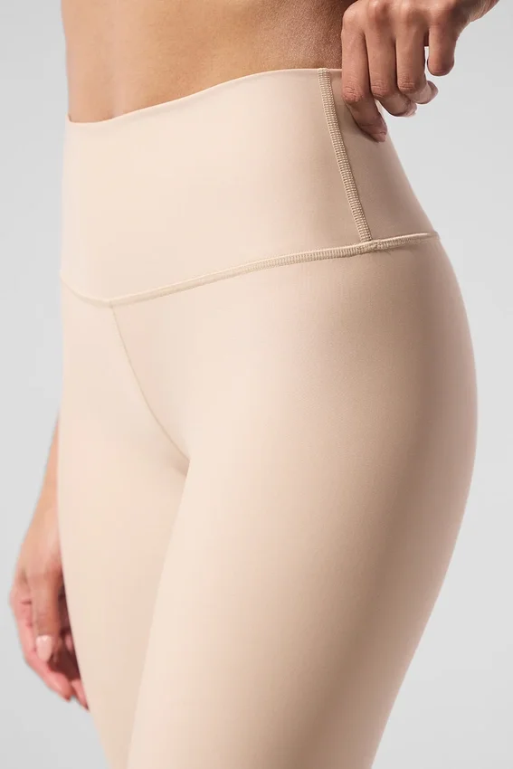 High-Waist Airlift Airlift Legging 7/8 - Macadamia