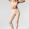 High-Waist Airlift Airlift Legging 7/8 - Macadamia