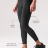 High-Waist Airlift Airlift Legging 7/8 - Noir