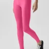 High-Waist Airlift Airlift Legging 7/8 - Rose paradisiaque