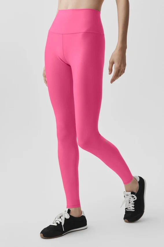 High-Waist Airlift Airlift Legging 7/8 - Rose paradisiaque