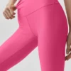 High-Waist Airlift Airlift Legging 7/8 - Rose paradisiaque