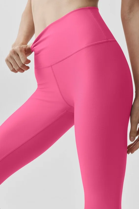 High-Waist Airlift Airlift Legging 7/8 - Rose paradisiaque