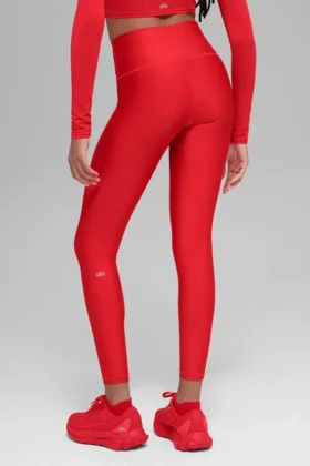 High-Waist Airlift Airlift Legging 7/8 – Rouge vif