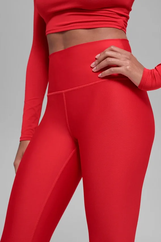 High-Waist Airlift Airlift Legging 7/8 - Rouge vif