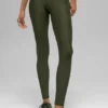 High-Waist Airlift Airlift Legging 7/8 - Vert olive