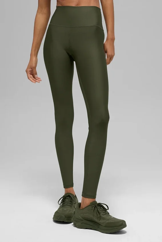 High-Waist Airlift Airlift Legging 7/8 - Vert olive