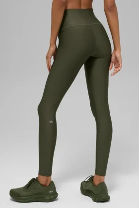 High-Waist Airlift Airlift Legging 7/8 – Vert olive