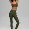 High-Waist Airlift Airlift Legging 7/8 - Vert olive